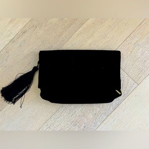 J.Crew Velvet Foldover Clutch NWT